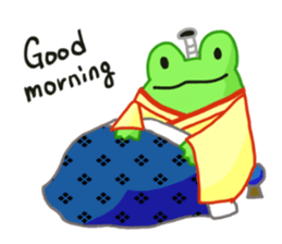 Tonosama Frog(English version) sticker #1947529