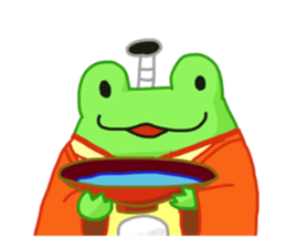 Tonosama Frog(English version) sticker #1947533
