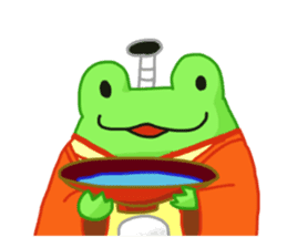 Tonosama Frog(English version) sticker #1947533