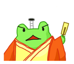Tonosama Frog(English version) sticker #1947536