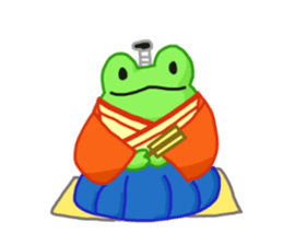 Tonosama Frog(English version) sticker #1947537
