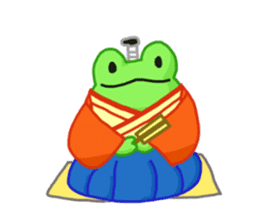 Tonosama Frog(English version) sticker #1947537