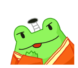 Tonosama Frog(English version) sticker #1947539