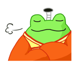 Tonosama Frog(English version) sticker #1947540