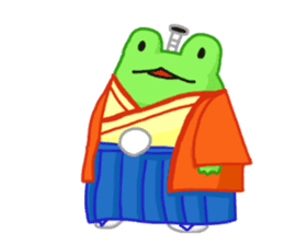 Tonosama Frog(English version) sticker #1947544
