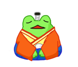 Tonosama Frog(English version) sticker #1947548