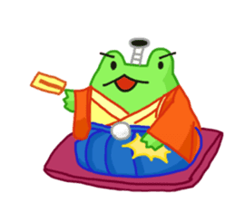 Tonosama Frog(English version) sticker #1947550