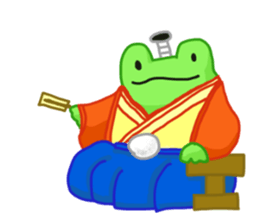 Tonosama Frog(English version) sticker #1947552