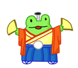 Tonosama Frog(English version) sticker #1947553