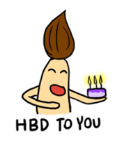 My name is Pou Grean (Eng) sticker #1948695