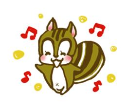 Spoiled squirrel sticker #1949406