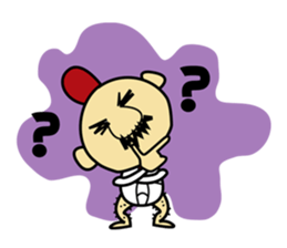 chicken work man sticker #1949522