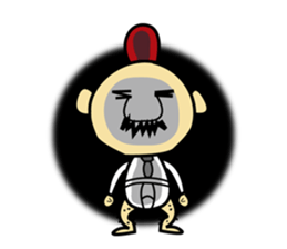 chicken work man sticker #1949525