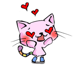 Pretty Neko-san sticker #1949682