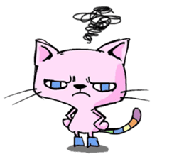 Pretty Neko-san sticker #1949700