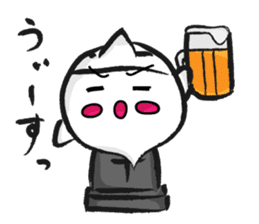 the ghost is waiting sticker #1949729