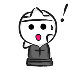 the ghost is waiting sticker #1949736