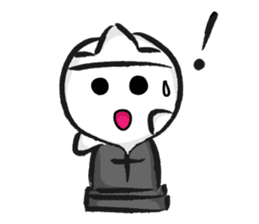 the ghost is waiting sticker #1949736