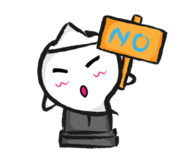 the ghost is waiting sticker #1949742