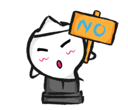 the ghost is waiting sticker #1949742