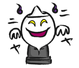 the ghost is waiting sticker #1949745