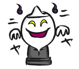 the ghost is waiting sticker #1949745