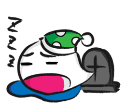 the ghost is waiting sticker #1949749