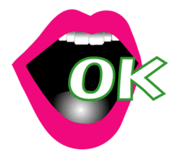 Mouth Only (English Version) sticker #1950331