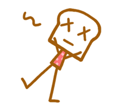 Mr.Toast & Miss Cookie sticker #1950423