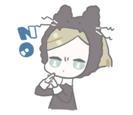 nekokaburisan&usagisan sticker #1950478