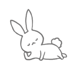 nekokaburisan&usagisan sticker #1950482