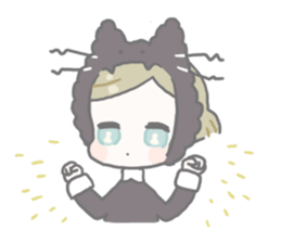 nekokaburisan&usagisan sticker #1950512