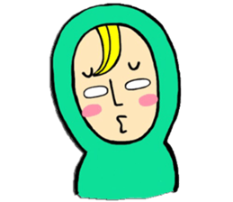 Green older brother 2 sticker #1950877