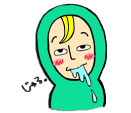 Green older brother 2 sticker #1950879