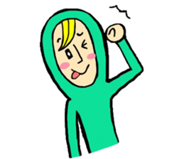 Green older brother 2 sticker #1950882