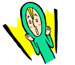 Green older brother 2 sticker #1950885