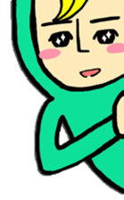 Green older brother 2 sticker #1950889