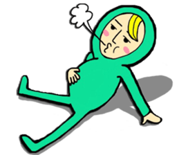 Green older brother 2 sticker #1950891