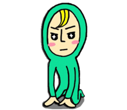 Green older brother 2 sticker #1950893