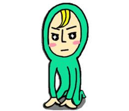 Green older brother 2 sticker #1950893