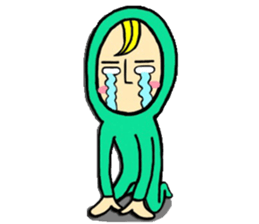 Green older brother 2 sticker #1950894