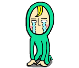 Green older brother 2 sticker #1950894