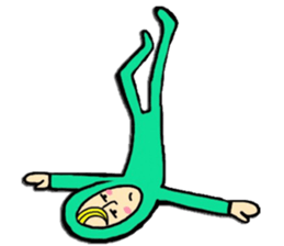 Green older brother 2 sticker #1950898