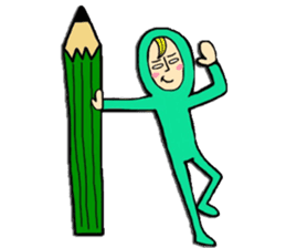 Green older brother 2 sticker #1950908