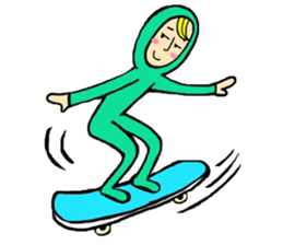 Green older brother 2 sticker #1950911