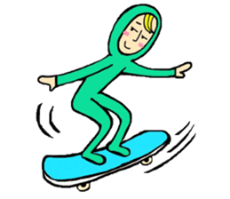 Green older brother 2 sticker #1950911