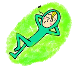 Green older brother 2 sticker #1950912