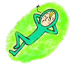 Green older brother 2 sticker #1950912