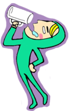 Green older brother 2 sticker #1950913