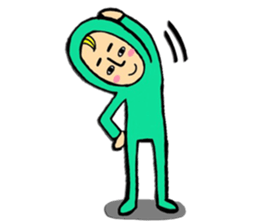 Green older brother 2 sticker #1950915